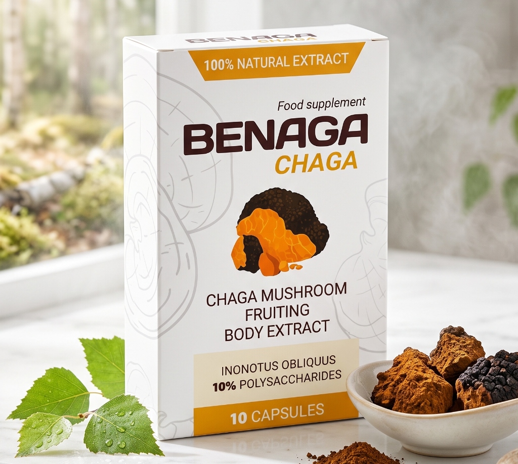 BENAGA CHAGA Συσκευασία Κάψουλες